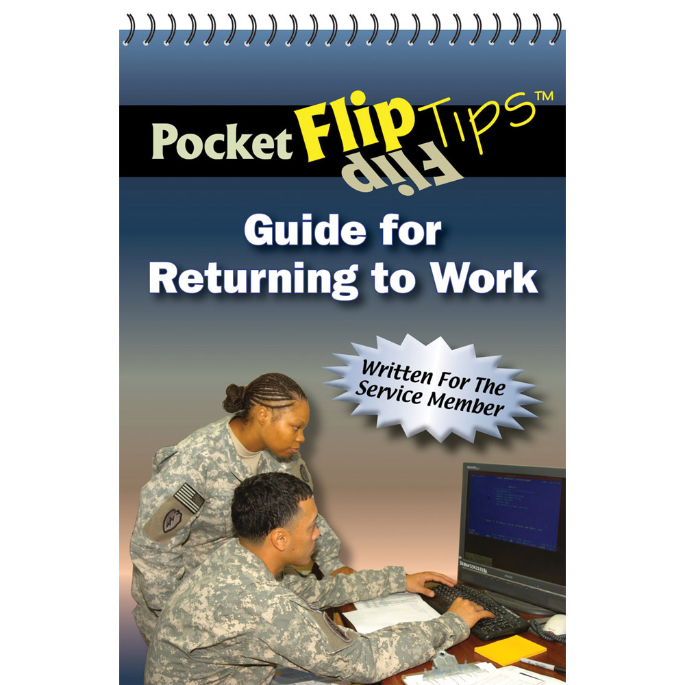 Pocket Flip Tip Book: (10 Pack) Guide for Returning to Work