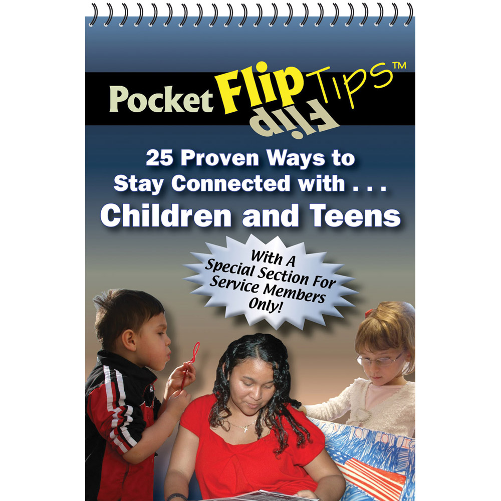 Pocket Flip Tip Book: (10 Pack) 25 Proven Ways to Stay Connected with Children and Teens