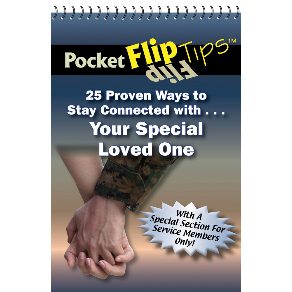 Pocket Flip Tip Book (10 Pack) 25 Proven Ways to Stay Connected with Your Special Loved One