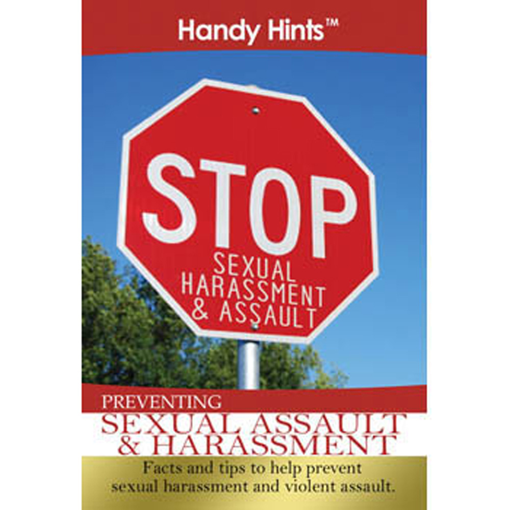 Handy Hints Foldout: (25 Pack) Preventing Sexual Assault & Harassment