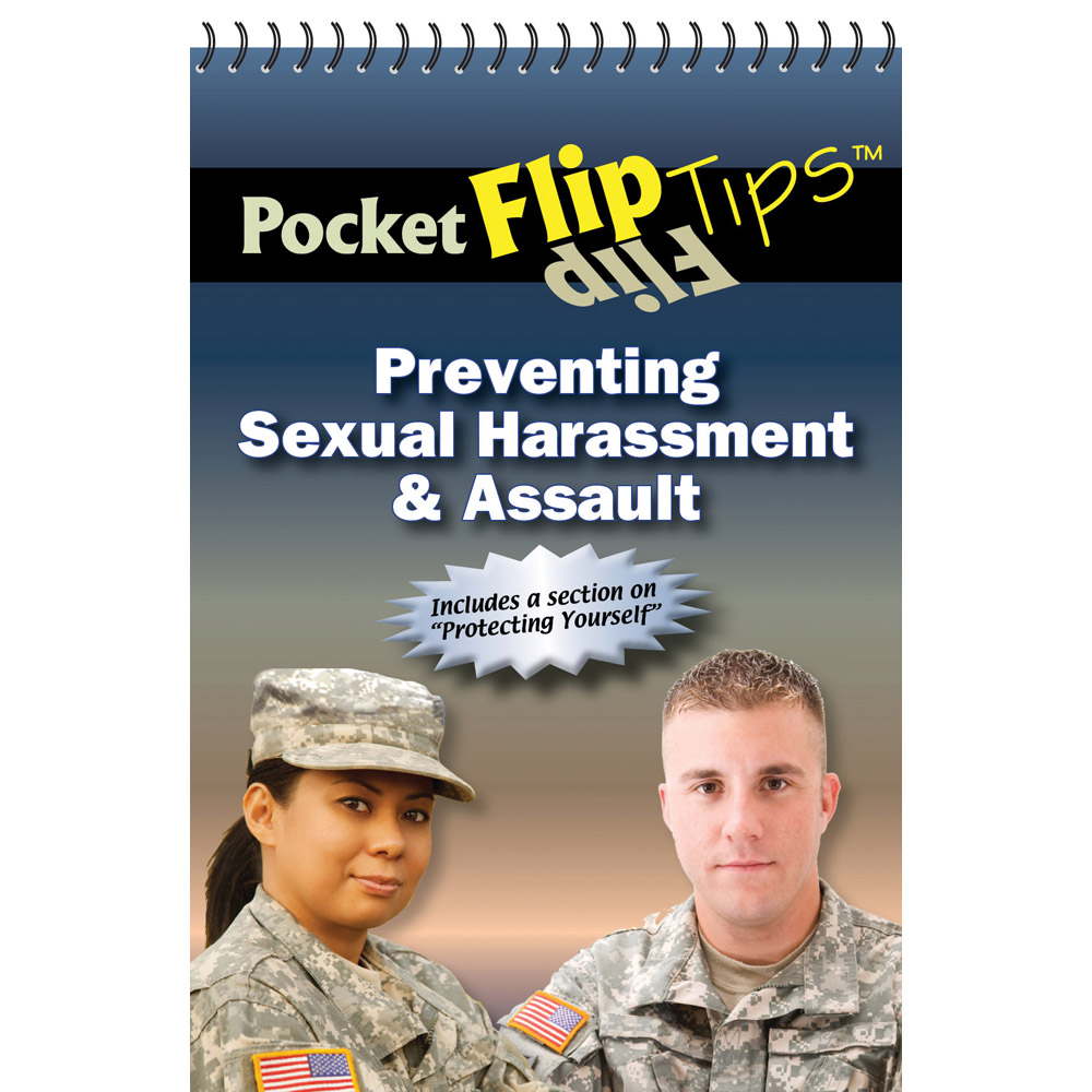 Pocket Flip Tip Book: (10 Pack) Preventing Sexual Harassment & Assault