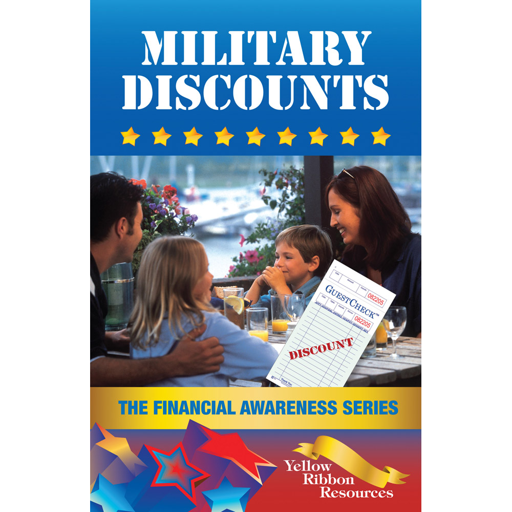 Yellow Ribbon Financial Awareness Booklet: (25 pack) Military Discounts