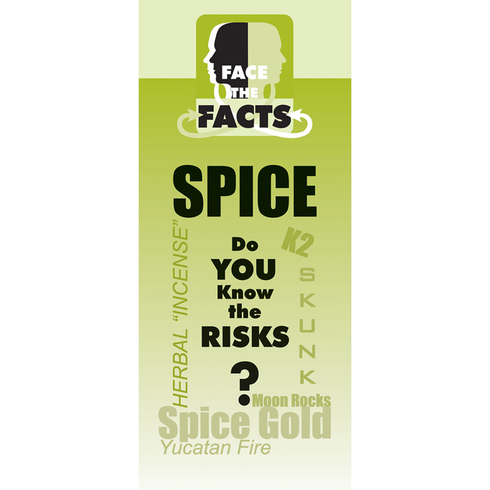 Face the Facts: (25 Pack) Spice Drug Prevention Pamphlet