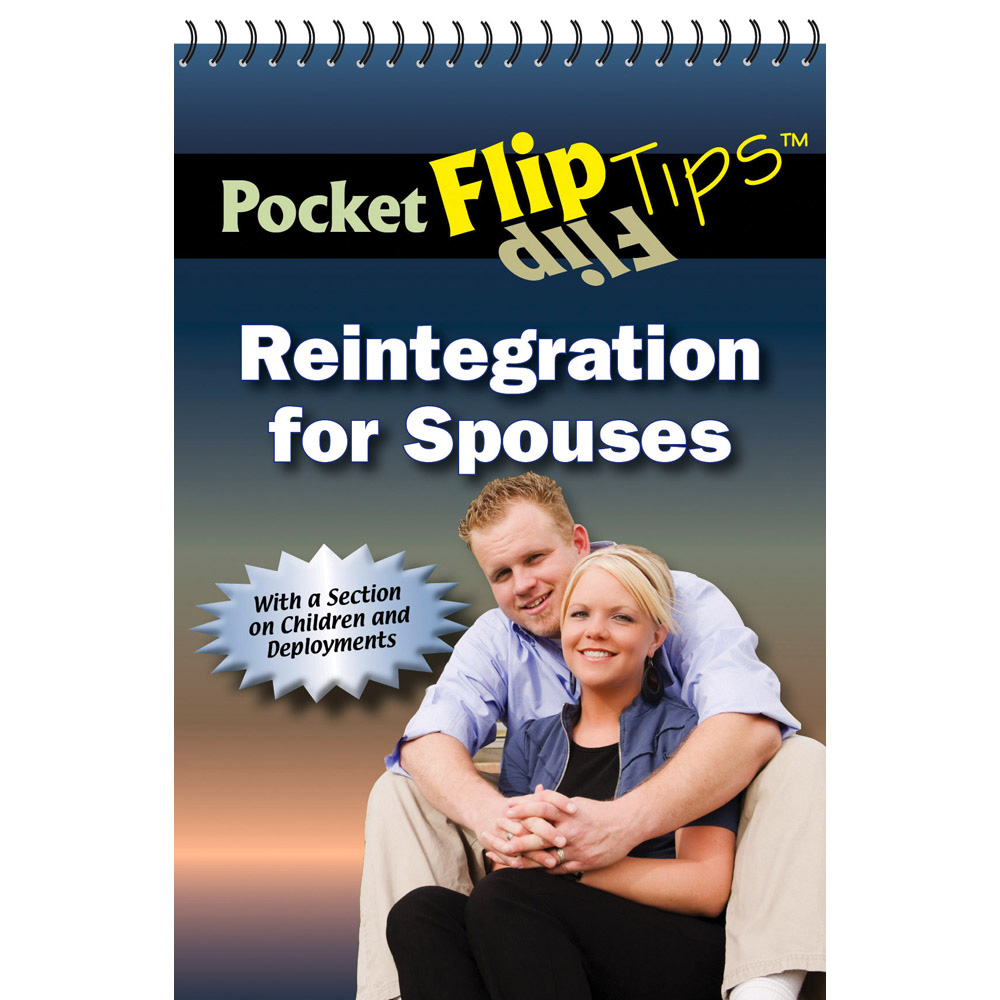 Pocket Flip Tip Book: (10 Pack) Reintegration for Spouses
