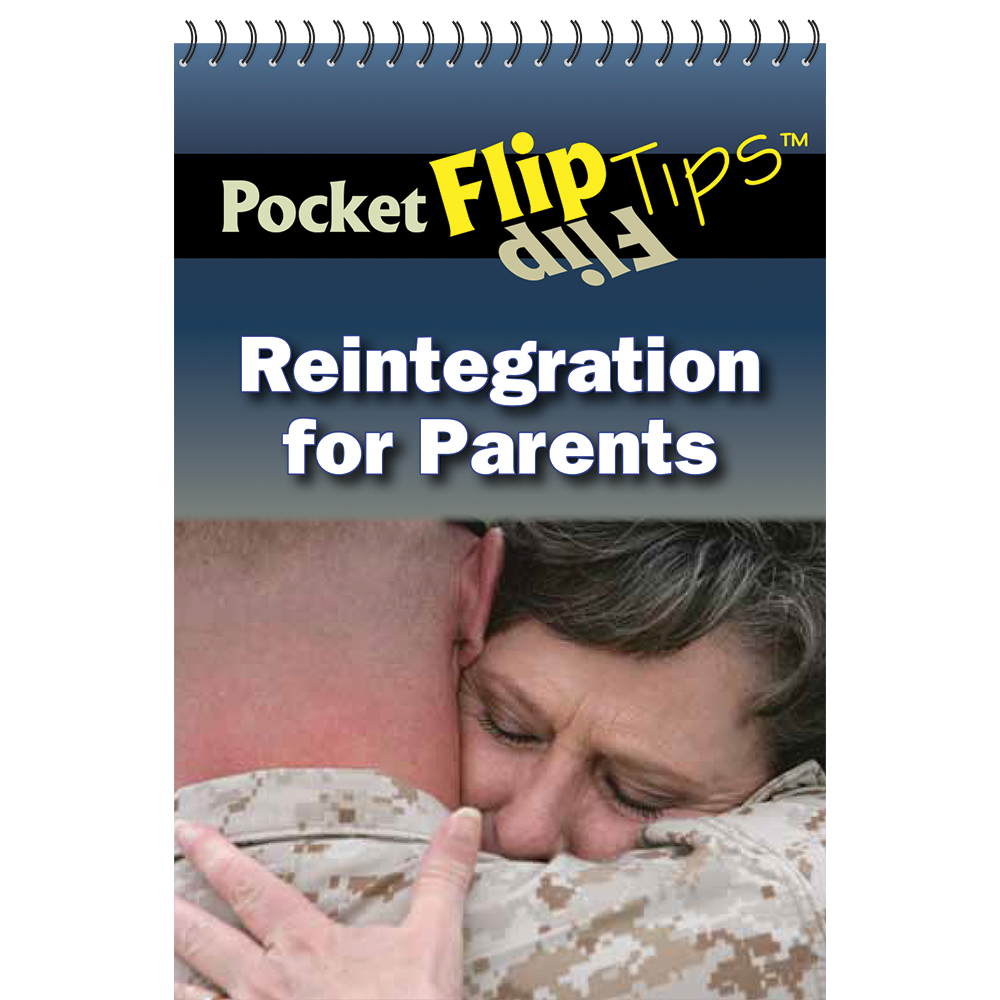 Pocket Flip Tip Book: (10 Pack) Reintegration for Parents
