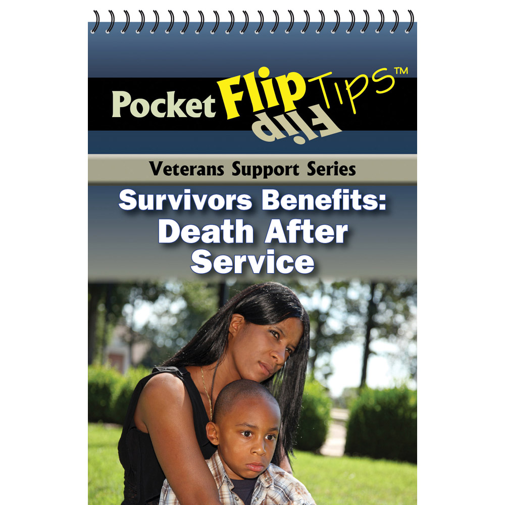 VA Pocket Flip Tip Book (10 Pack) Survivor Benefits: Death After Service