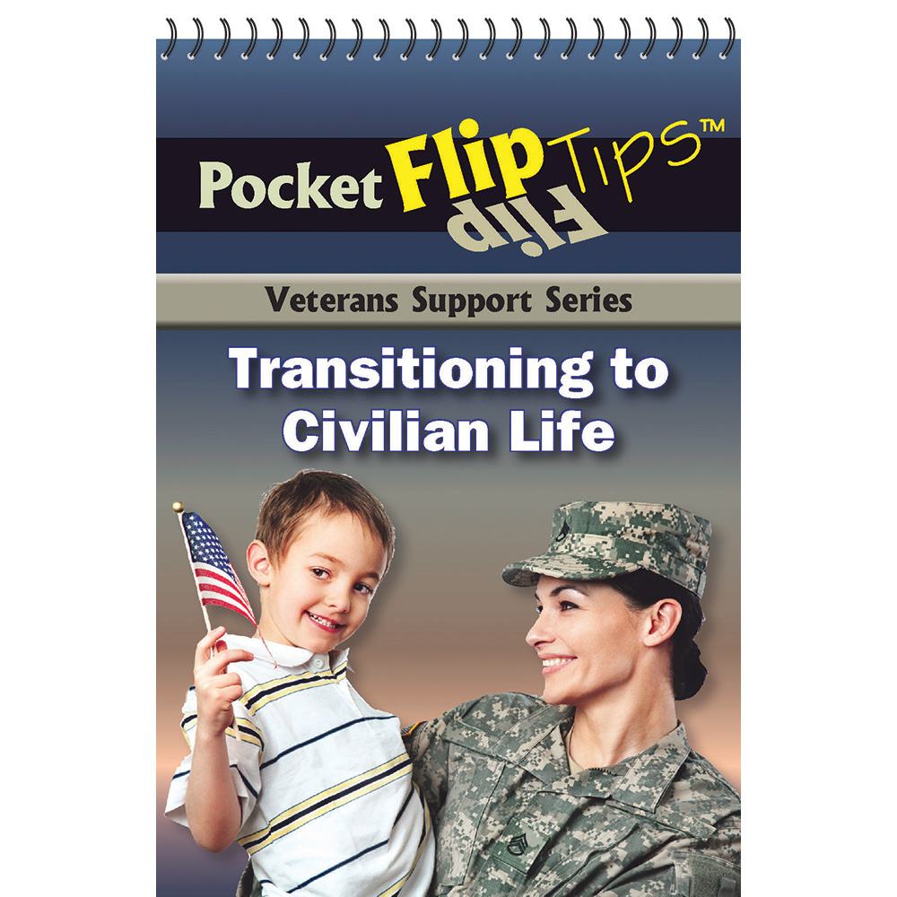 VA Pocket Flip Tip Book (10 Pack) Transitioning to Civilian Life