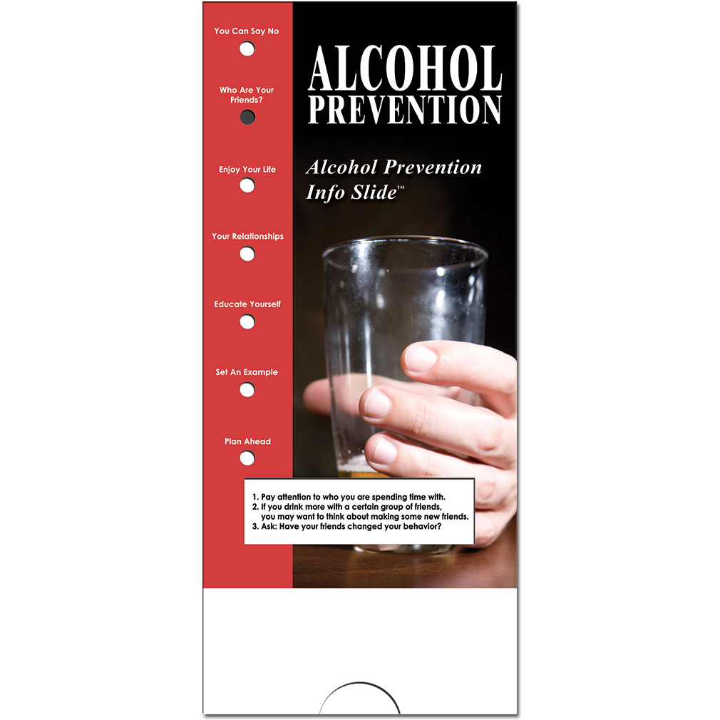 Military Info Slide: (25 Pack) Alcohol Prevention