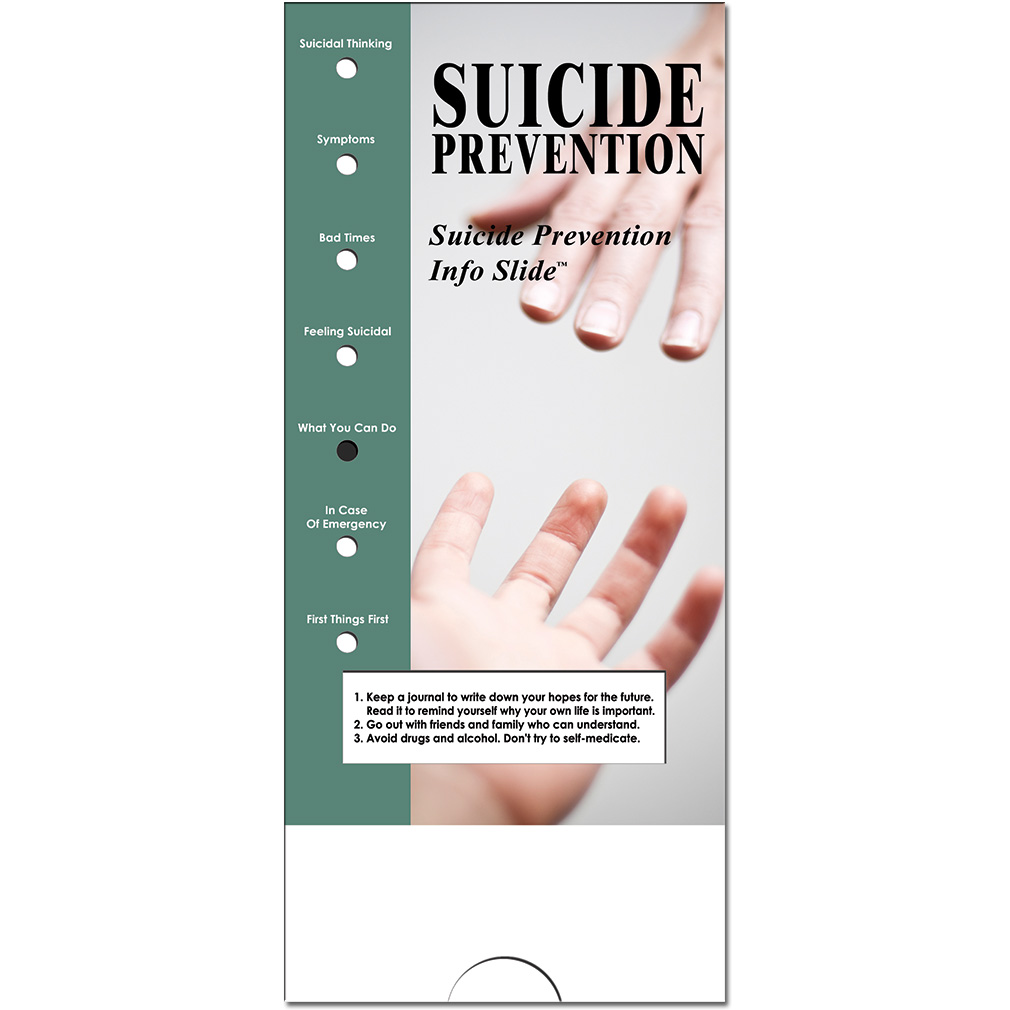 Military Info Slide: (25 Pack) Suicide Prevention