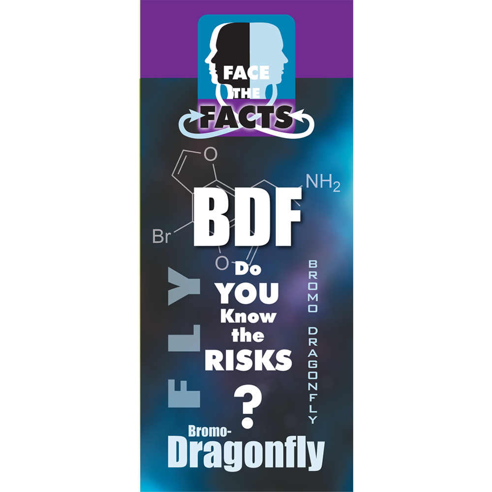 Face the Facts: (25 Pack) Bromo Dragonfly Drug Prevention Pamphlet