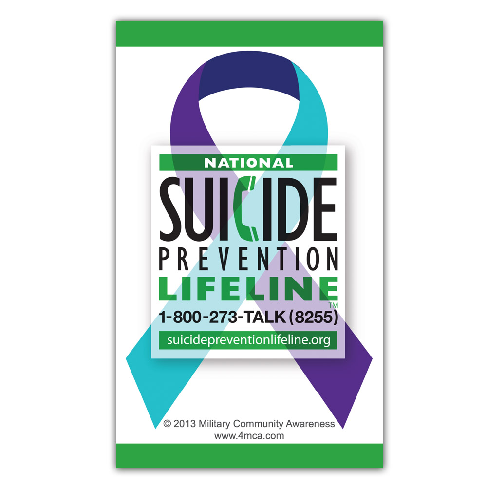 Suicide Prevention Magnet (25 Pack)