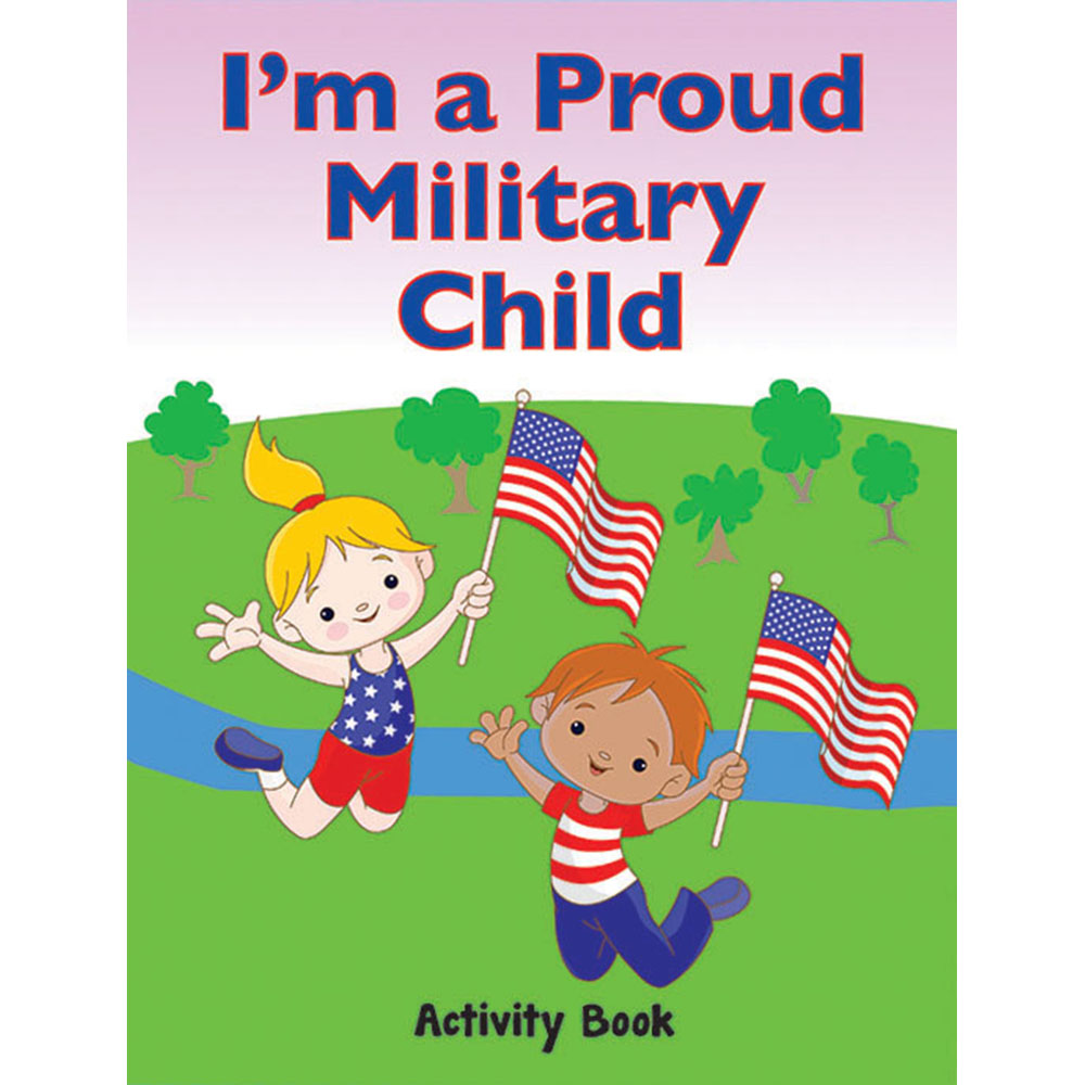 My Military Activity Book: (50 Pack) Im a Proud Military Child