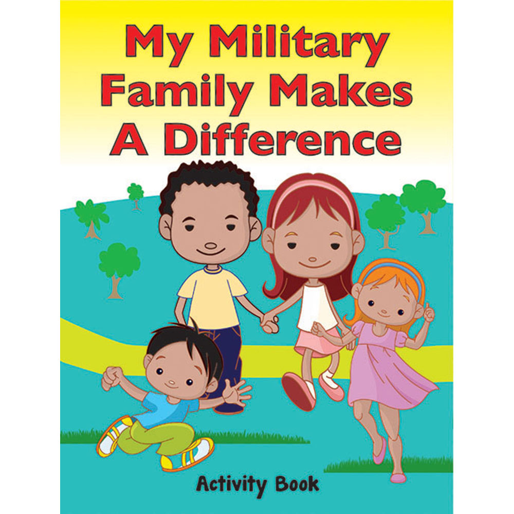 My Military Activity Book: (50 Pack) My Military Family Makes a Difference