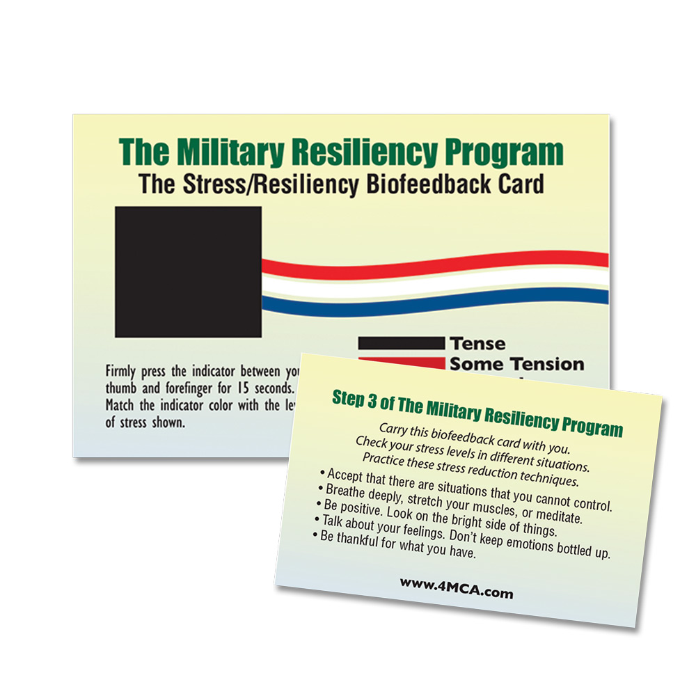 Stress Card: (25 pk) Stress/Resiliency