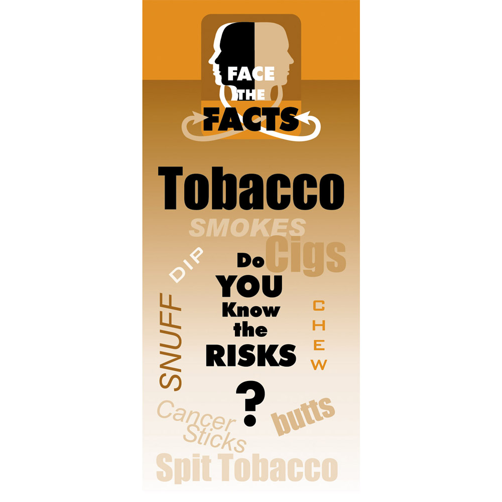 Face the Facts: (25 pack) Tobacco Drug Prevention Pamphlet