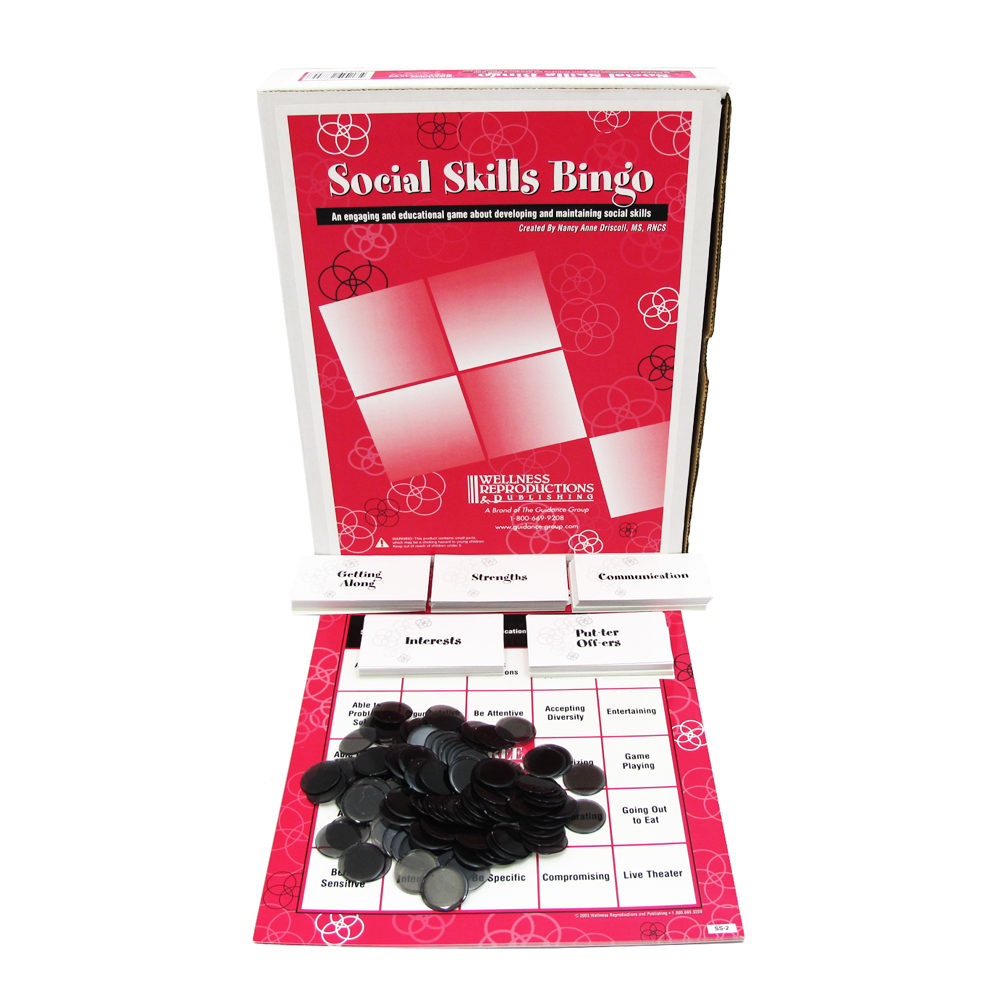 Social Skills BINGO! Game for Adults