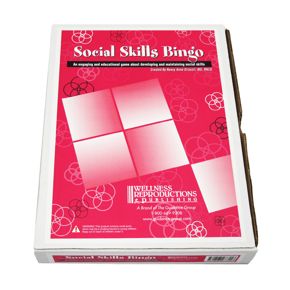 Social Skills BINGO! Game for Adults