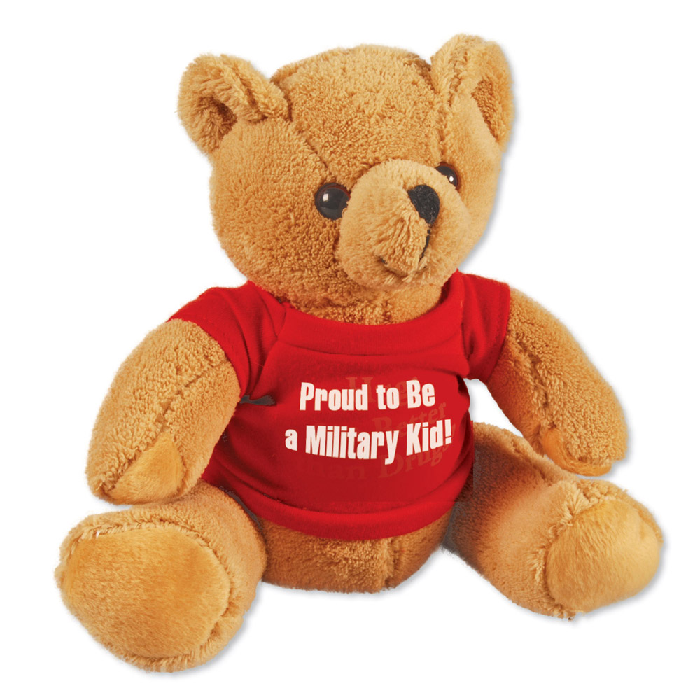 Proud to be a Military Kid Teddy Bear