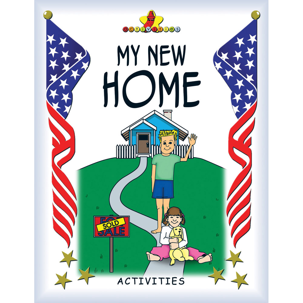 Activity Book: (50 Pack) My New Home