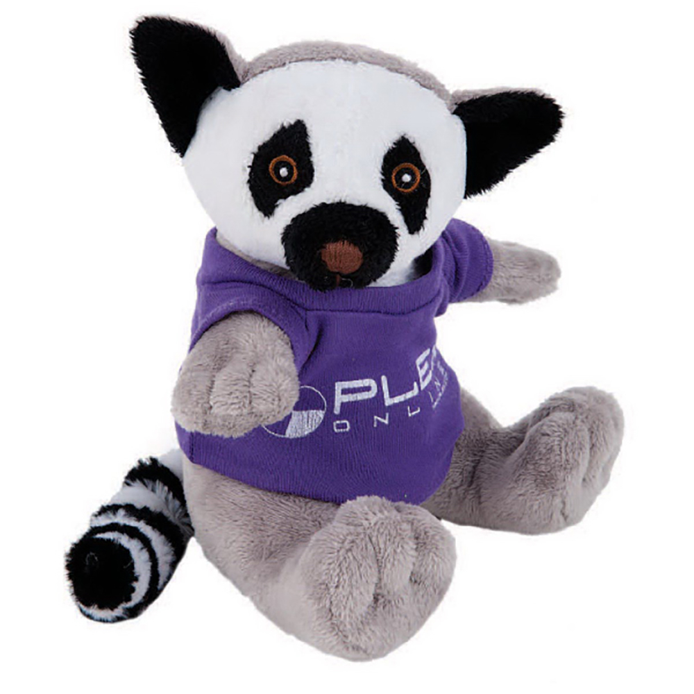 8" Lemur With T Shirt, Ribbon, or Bandana