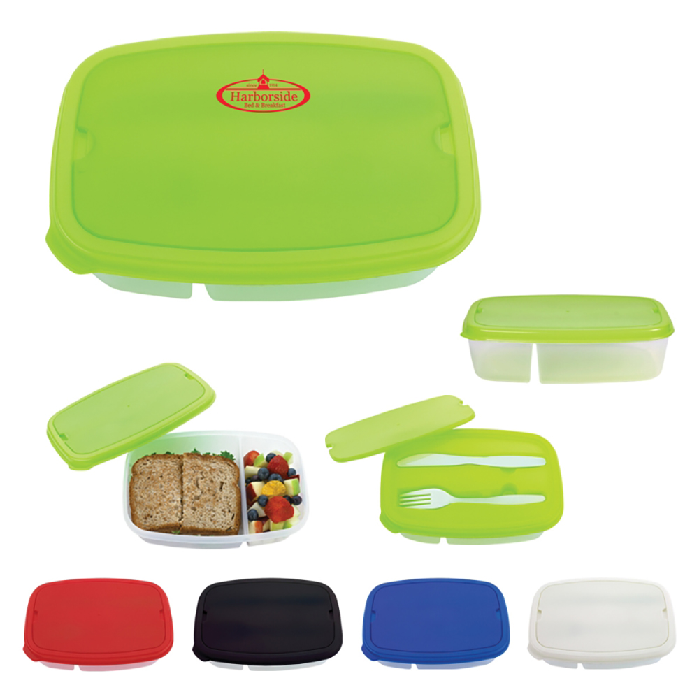 2 Section Lunch Container