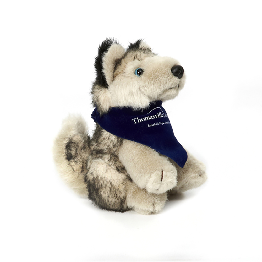 6" Husky with Ribbon