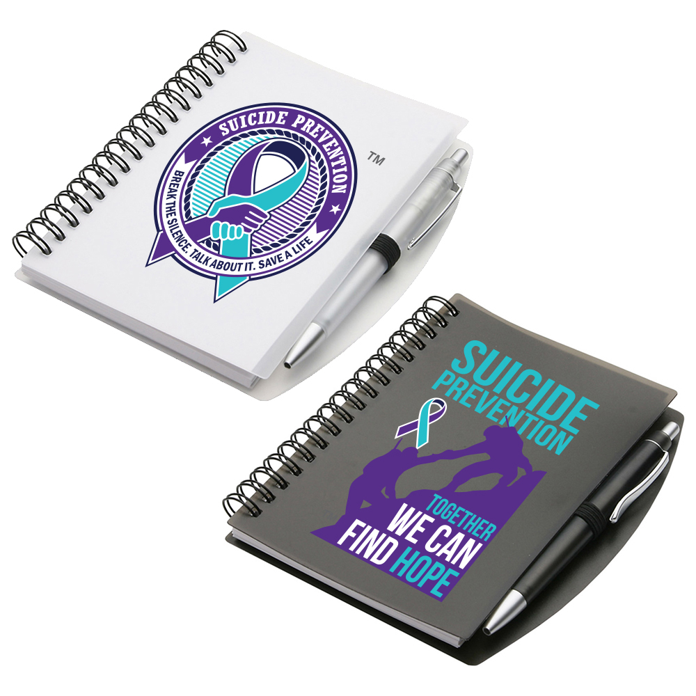 Suicide Prevention Hardcover Notebook & Pen Set