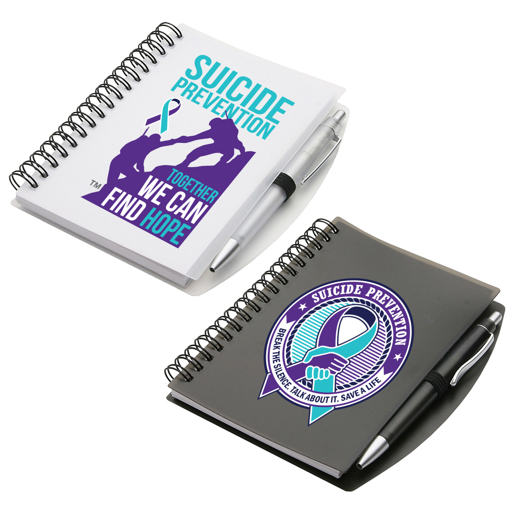 Suicide Prevention Hardcover Notebook & Pen Set