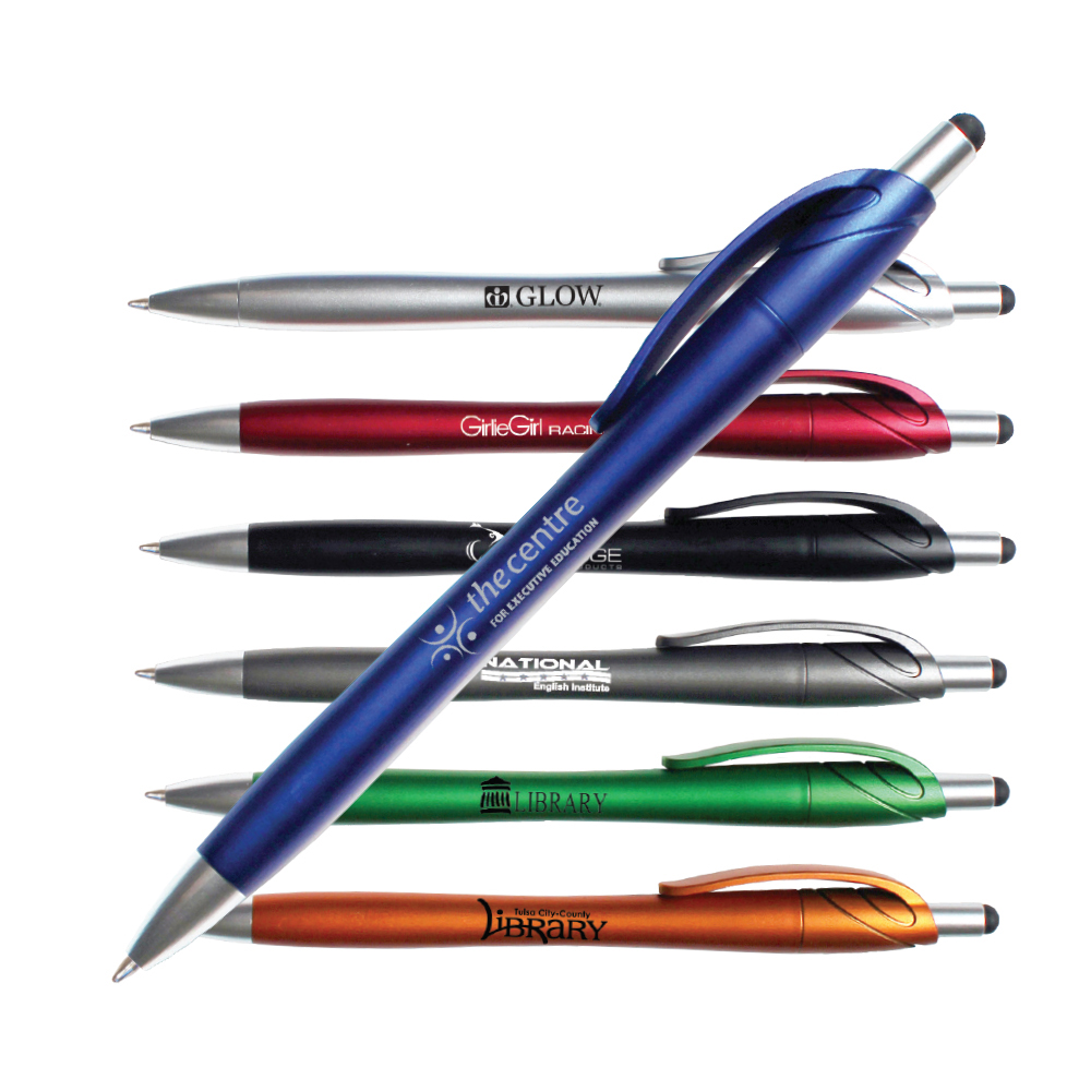 Metallic Fujo Pen With Stylus
