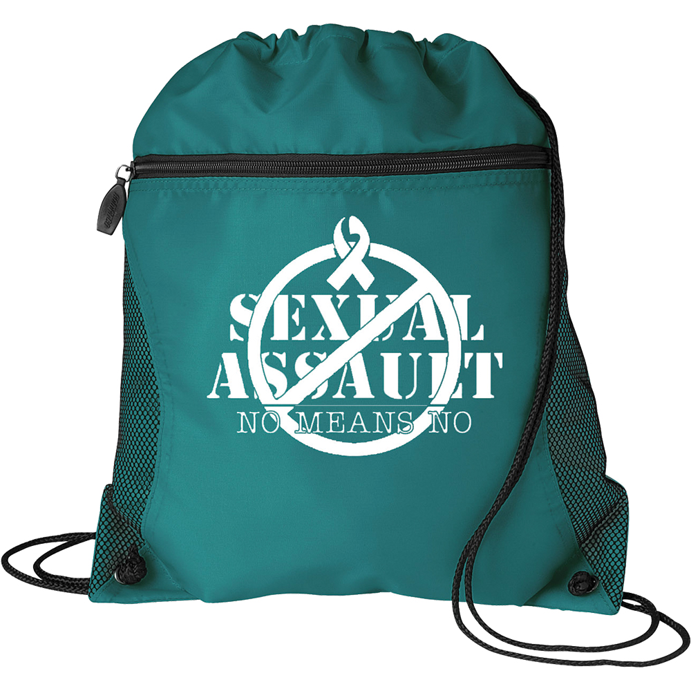 Sexual Assault Mesh Pocket Drawcord Bag