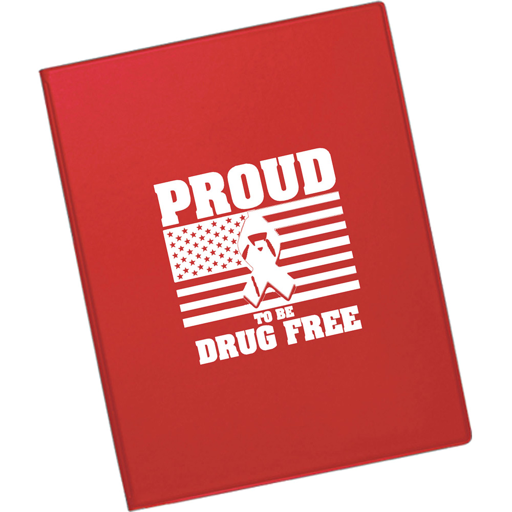 Proud To Be Drug Free Value Plus Standard Folder