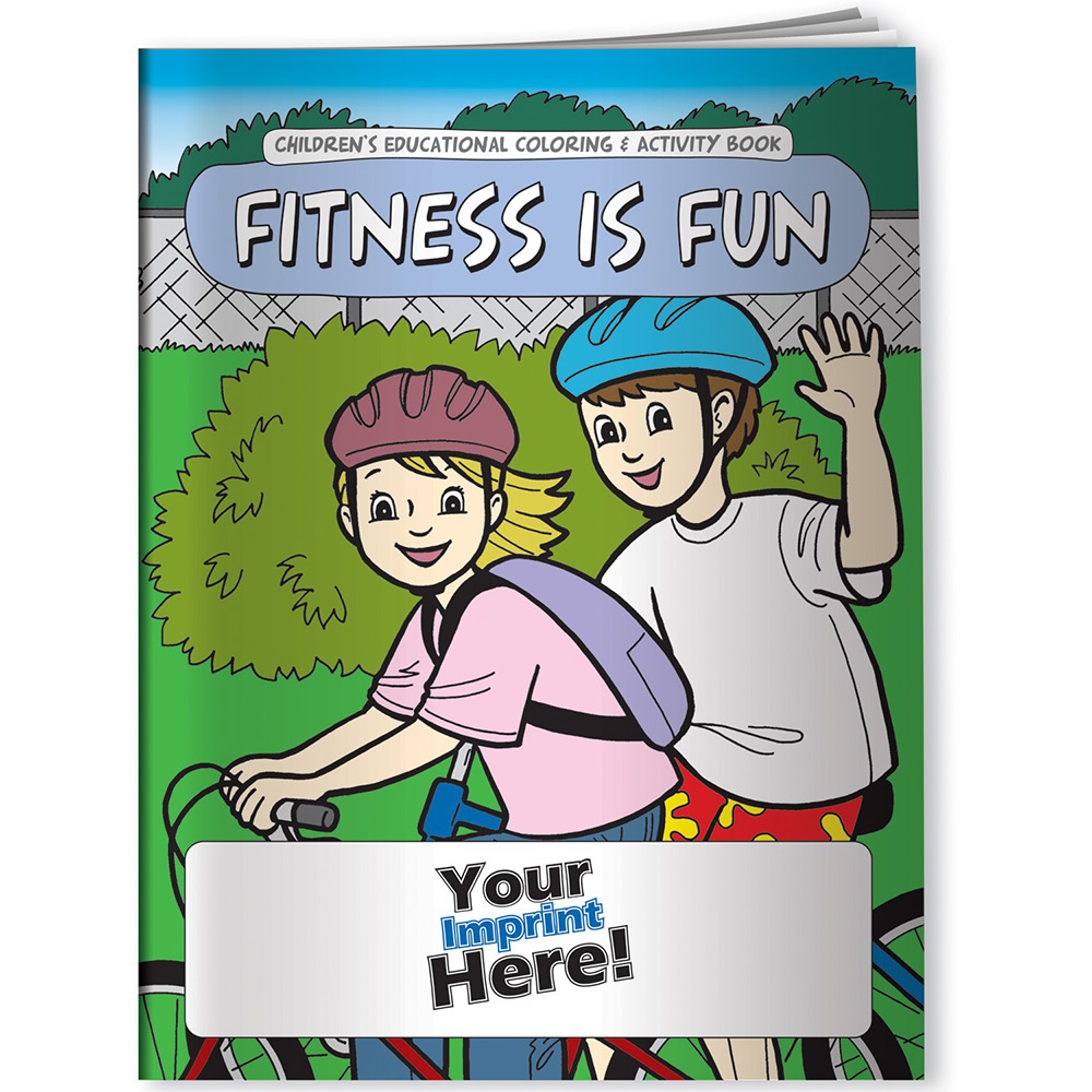 Fitness is Fun Coloring Book