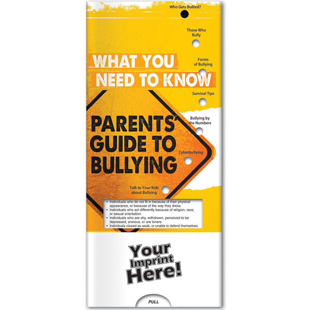 What You Need to Know: Parents Guide to Bullying Pocket Slider