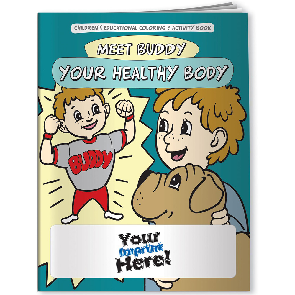 Meet Buddy: Your Healthy Body Coloring Book