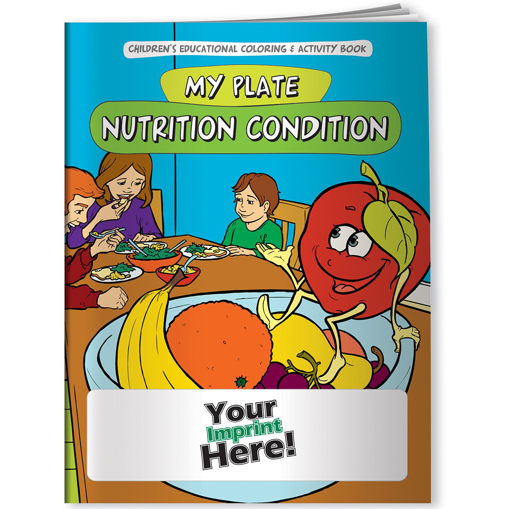 My Plate: Nutrition Condition Coloring Book