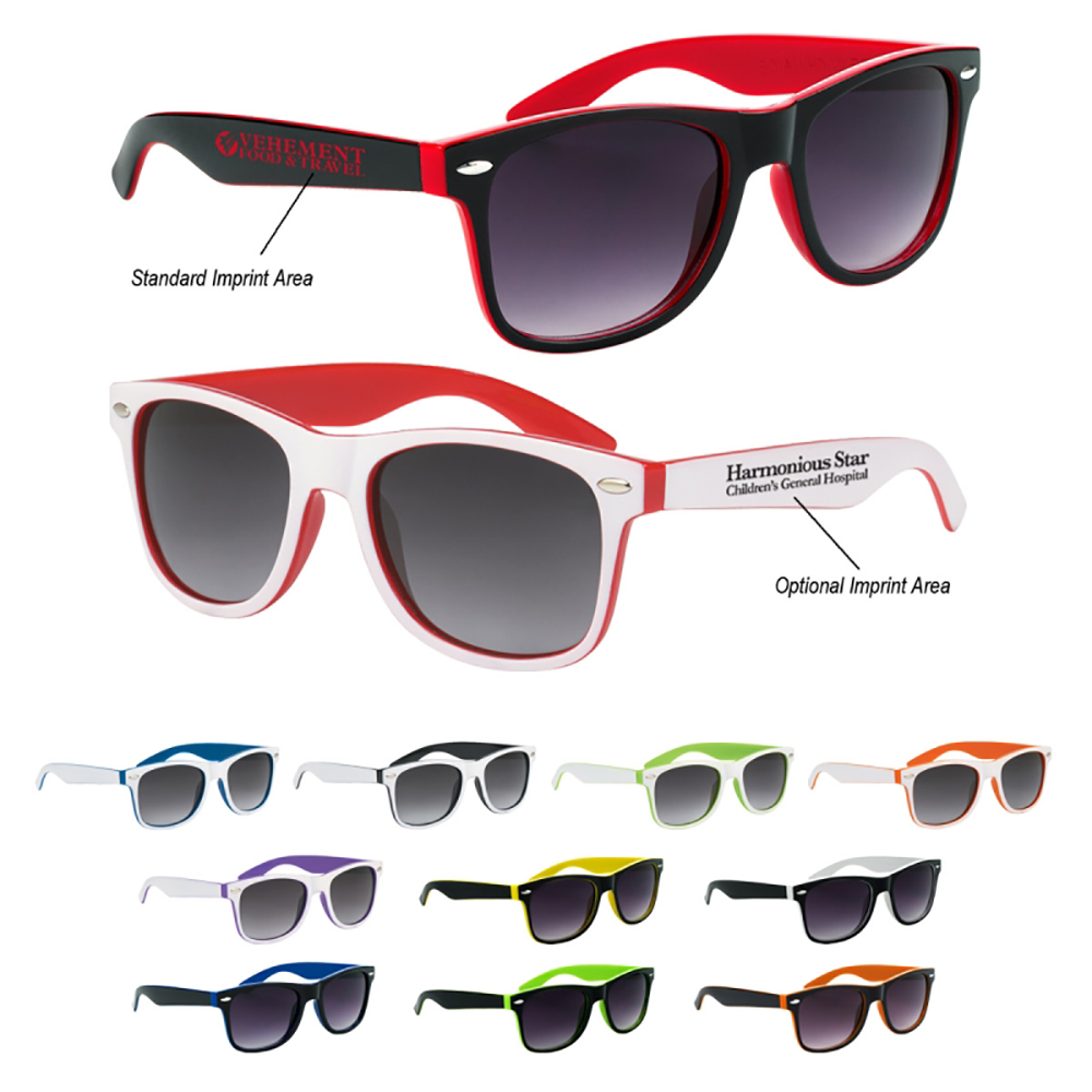 Two Tone Malibu Sunglasses