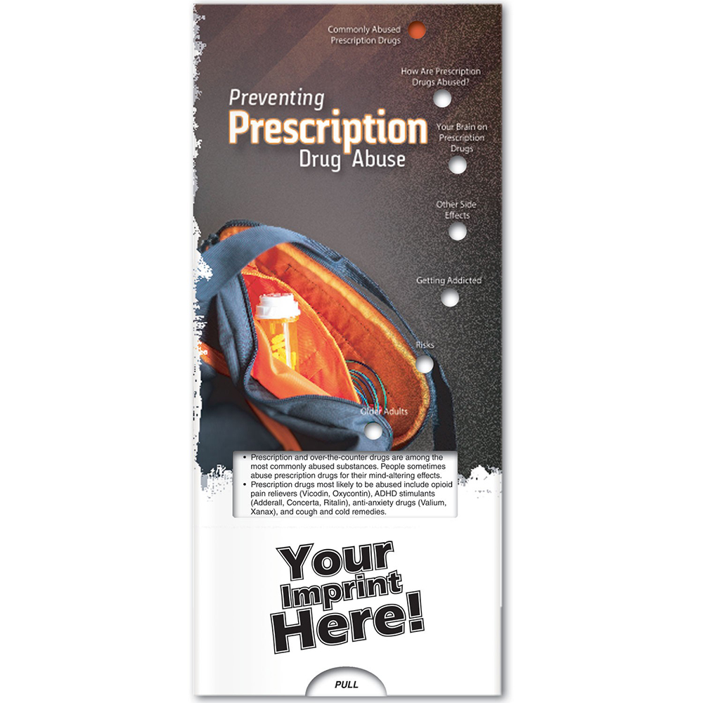 Preventing Prescription Drug Abuse Pocket Slider