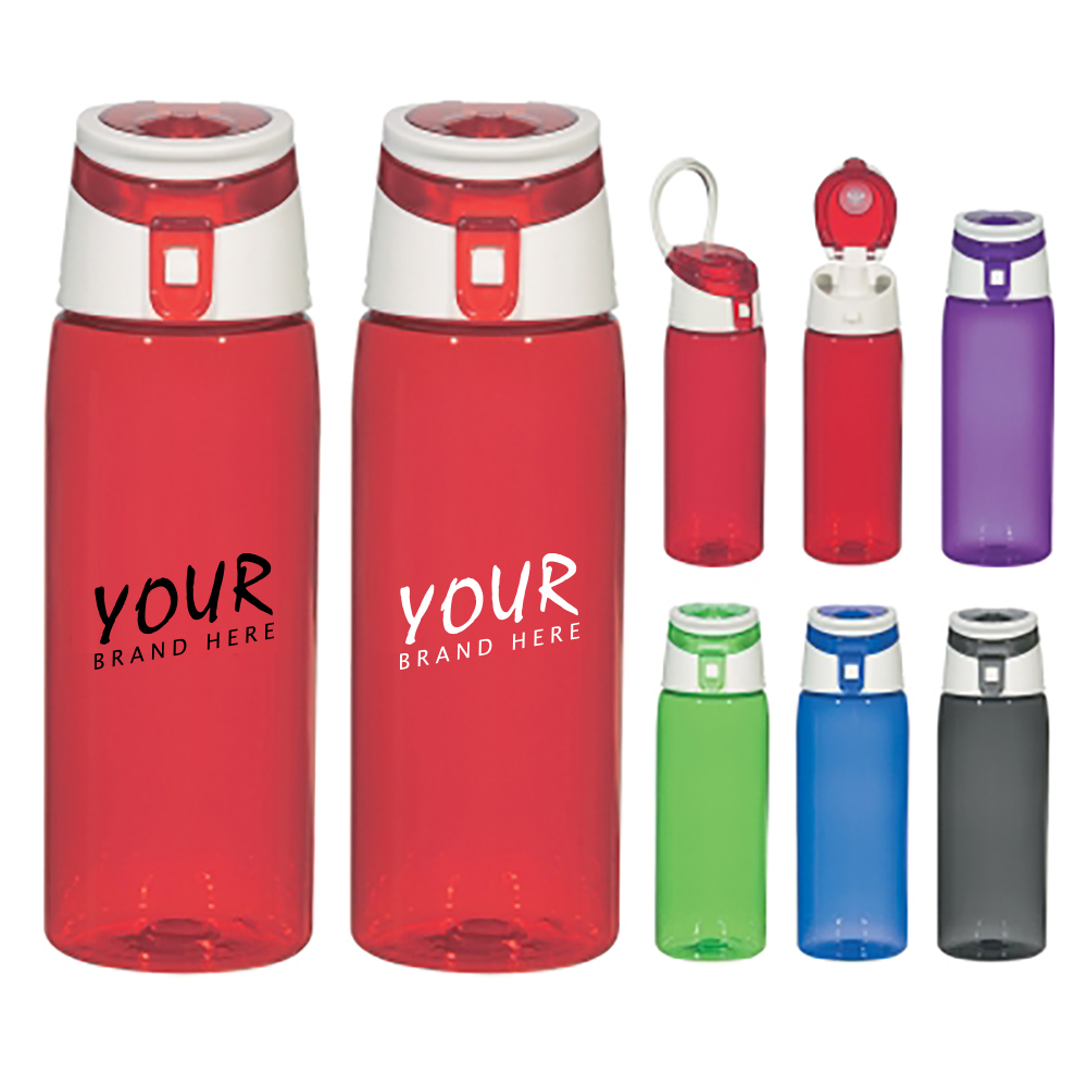 24 oz Tritan Flip Top Sports Bottle