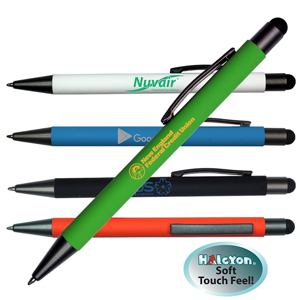 Halycon Metal Pen with Stylus