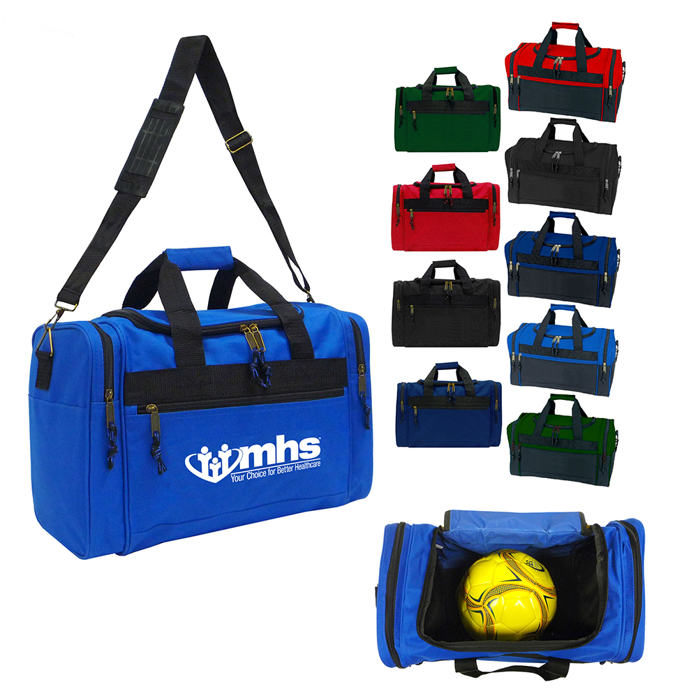 600D Polyester Travel Team Duffel Bag