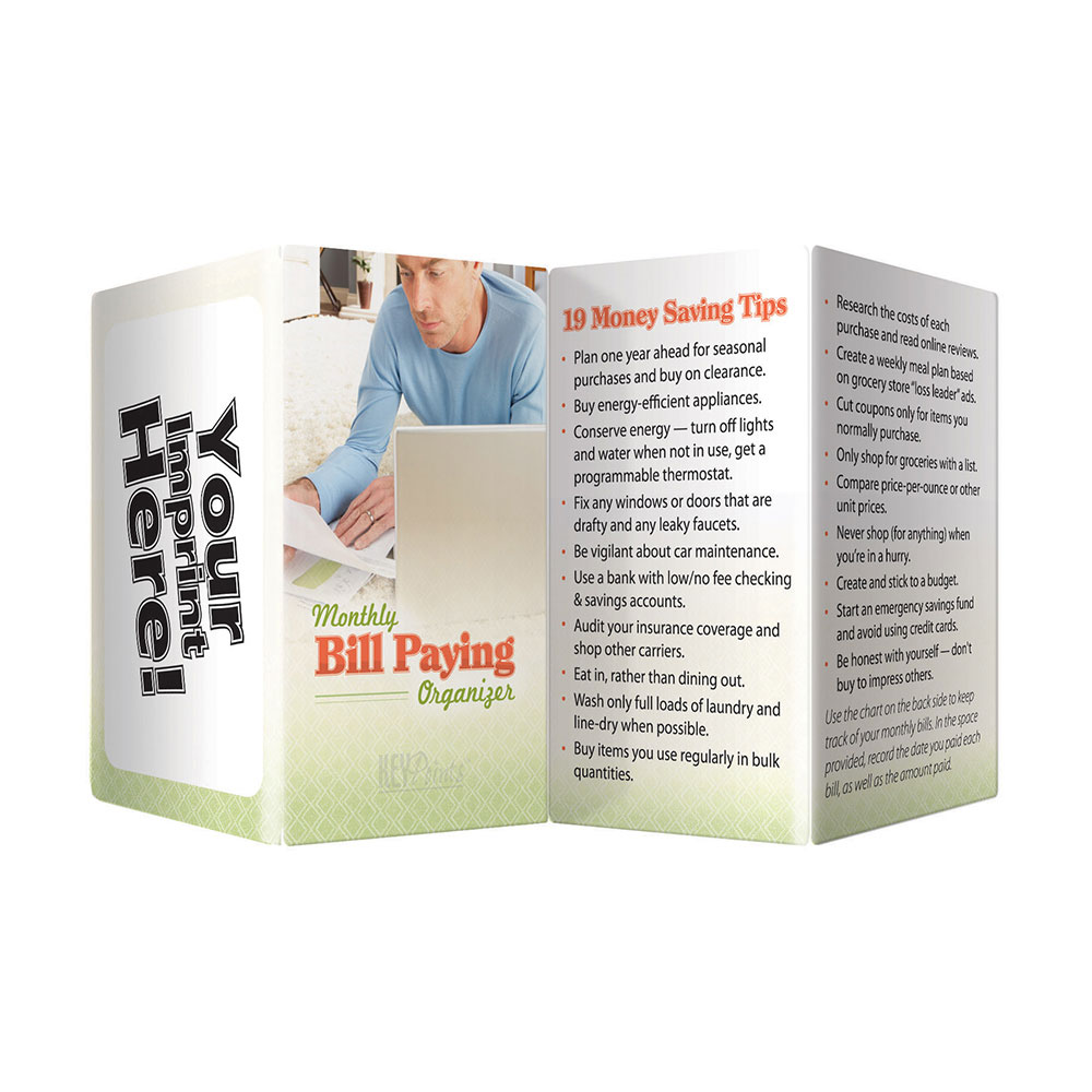 Key Points   Monthly Bill Paying Organizer