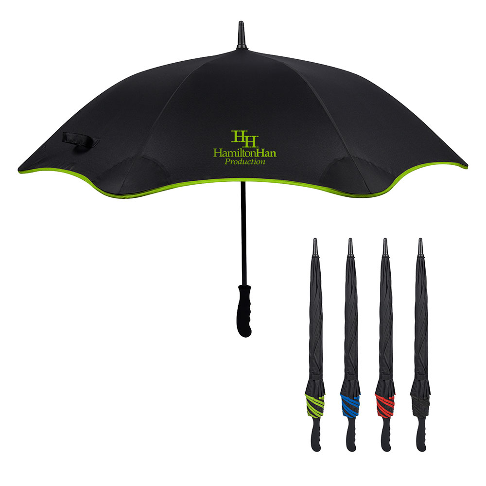 46" Arc Scalloped Edge Umbrella