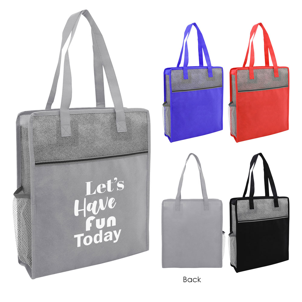 Collor Basics Heathered Non Woven Tote