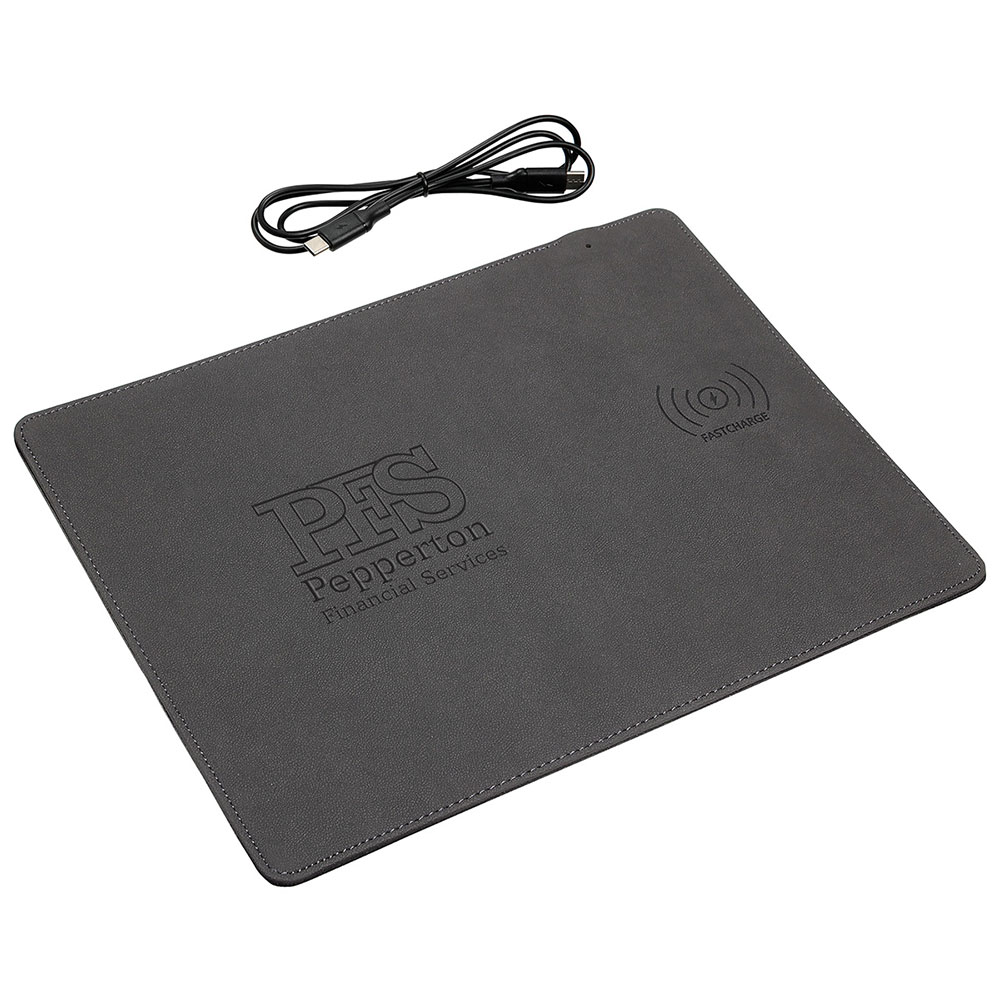 Affinity Mouse Pad with 10W Fast Wireless Charger