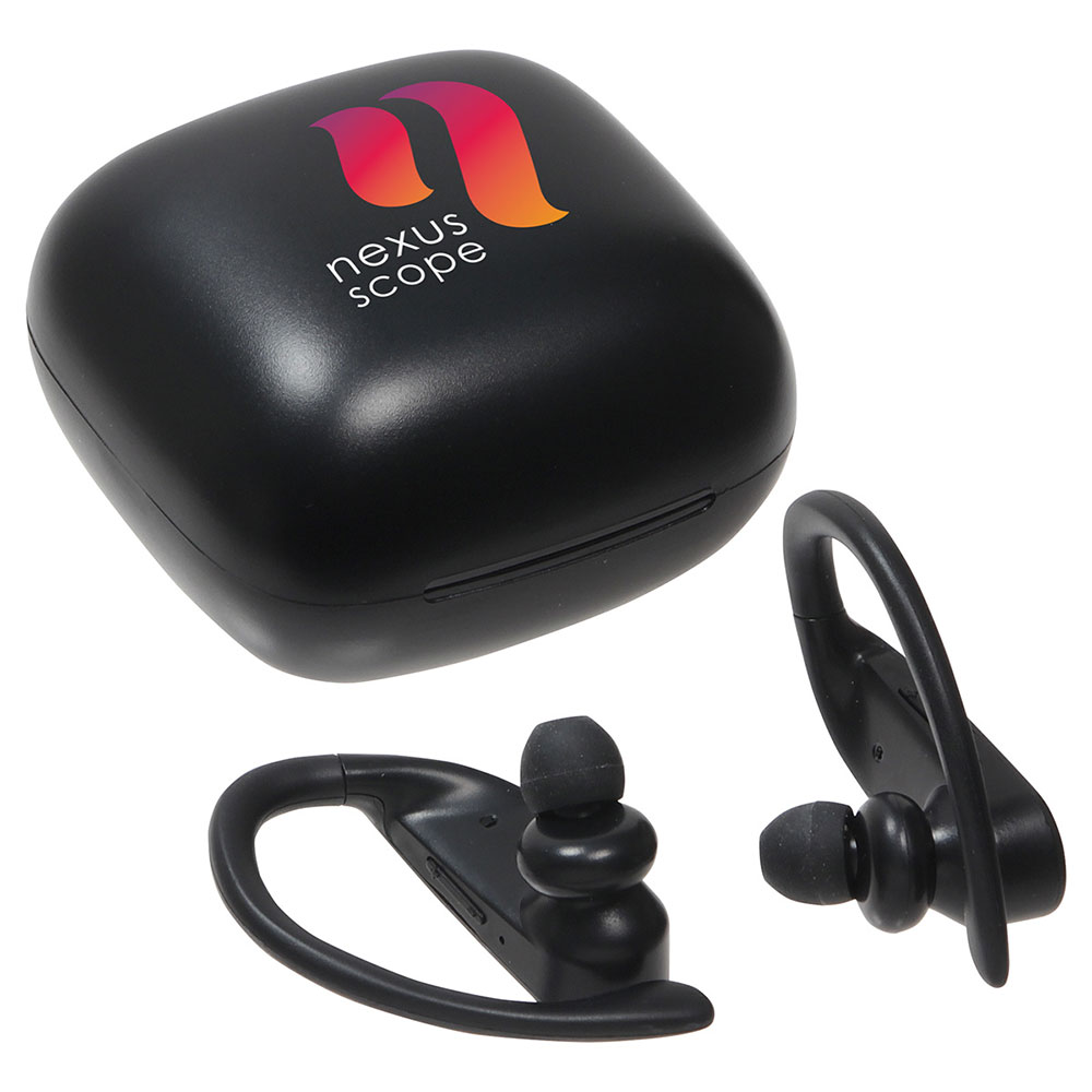 FitPro True Wireless Sport Earbuds with Antimicrobial Additi