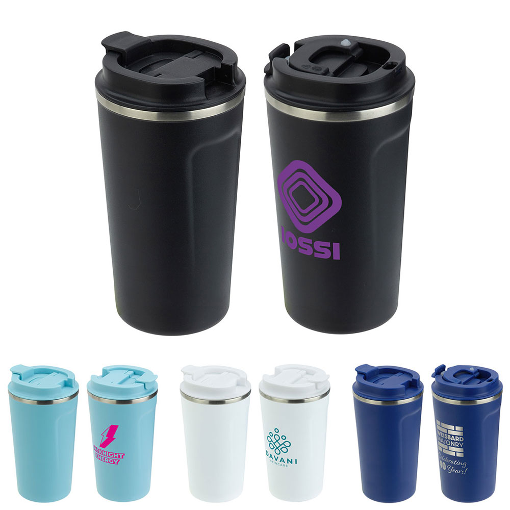 SENSO Ergo-Grip 16 oz Vacuum Insulated Stainless Steel Tumbler     