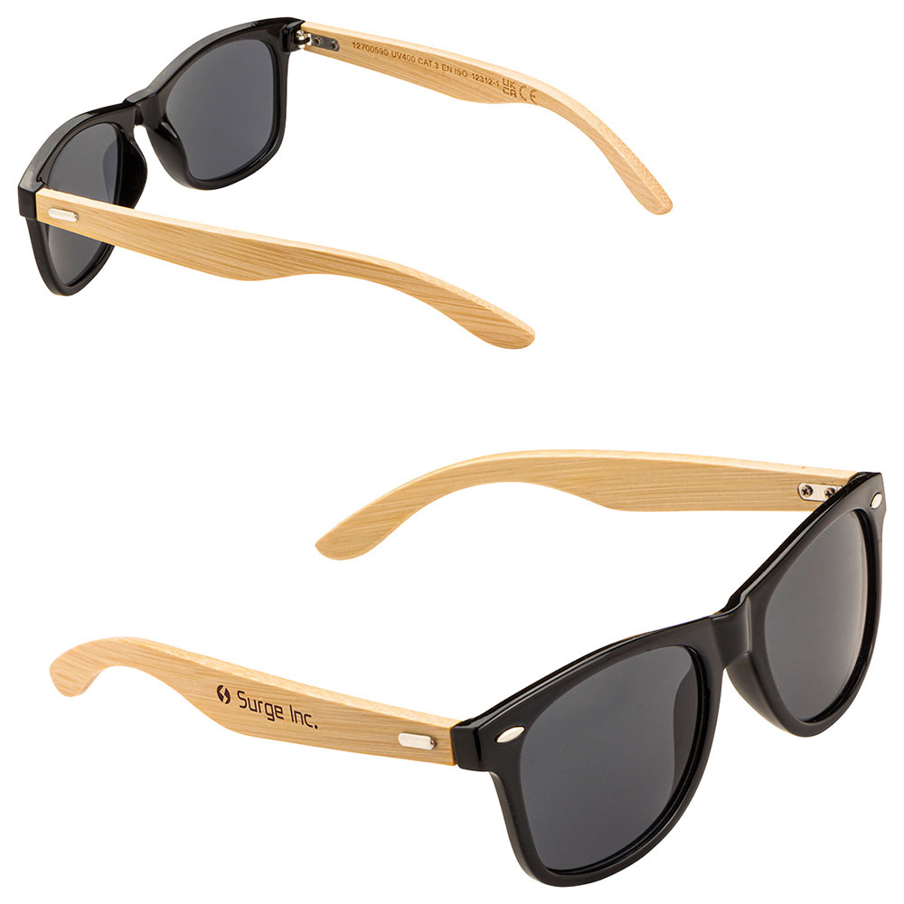 Bamboo Recycled Polycarbonate UV400 Sunglasses