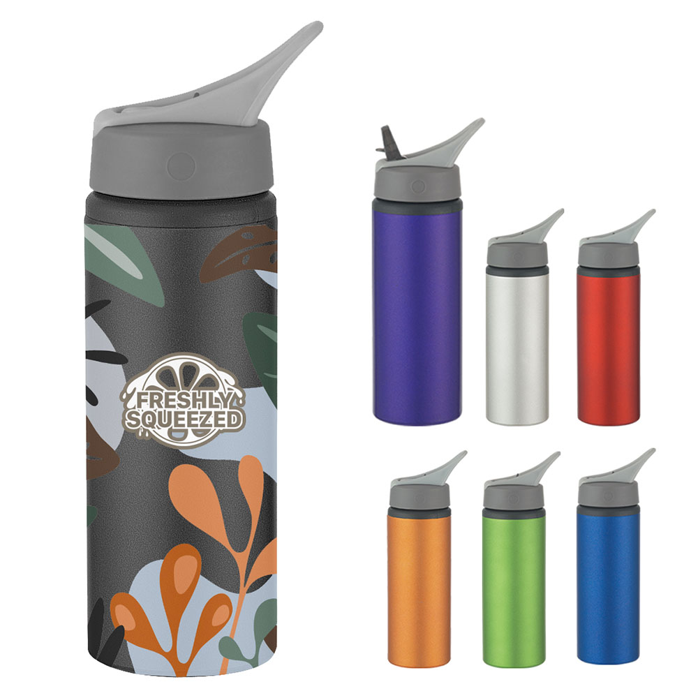 25 oz Full Color Aluminum Bike Bottle