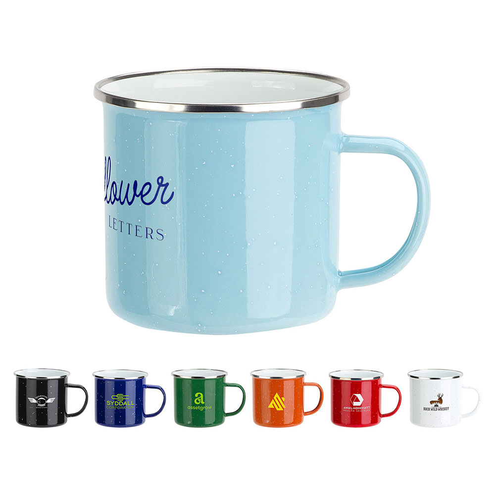 Foundry 16 oz Enamel-Lined Iron Coffee Mug