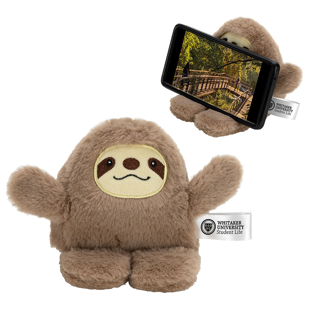 Sloth Phone Pals™ Weighted Plush Phone Holder